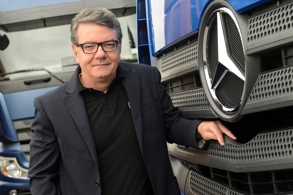 Roberto Leoncini, vice-presidente de vendas e marketing caminhões e ônibus da Mercedes-Benz do Brasil